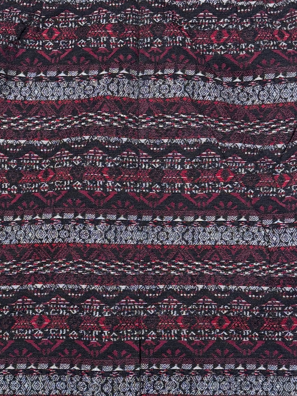 J JILL Tapestry Jacquard Pencil Skirt MP Black/Burgundy $79 Retail NWOT - Picture 11 of 13